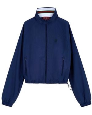 Gucci S Zip Sweatshirt - Blau