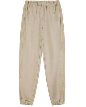 Patrizia Pepe Straight Trousers - Natural