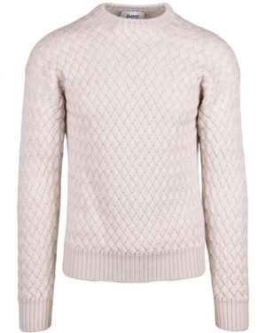 Alpha Studio Round-Neck Knitwear - Rosa