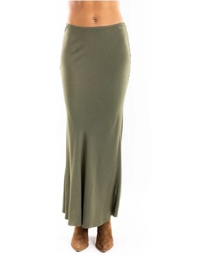 Brand Unique Maxi Skirts - Verde