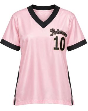 Dolce & Gabbana Tops ,Roze ,Zijden T-Shirt