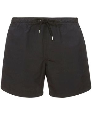Aspesi Grüne Badehose für Männer - Schwarz