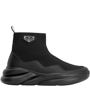 Philipp Plein Runner Sock Skywalker - Zwart