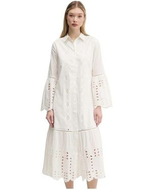 Desigual Orleans Jurk - Wit