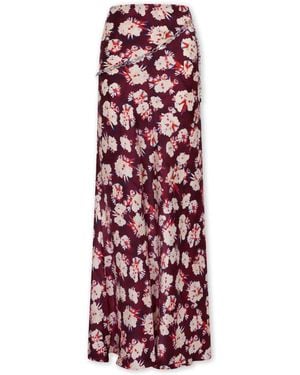 Rabanne Maxi Skirts - Rosso