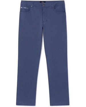 Hackett Straight Trousers - Bleu
