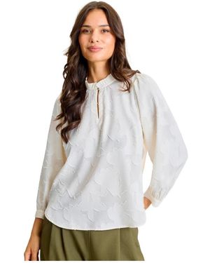 iN FRONT Blouses - Bianco