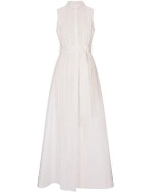 P.A.R.O.S.H. Shirt Dresses - White
