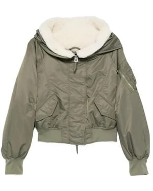 Ermanno Scervino Winter Jackets - Green