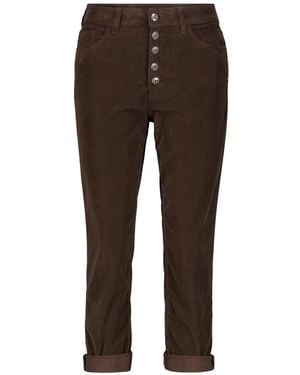 Dondup Koons Cropped Jeans - Bruin