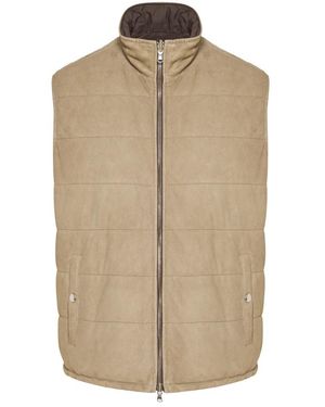 Barba Napoli Waistcoats - Natural
