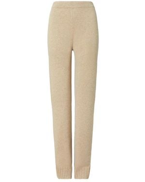 Tory Burch Sweatpants - Natural