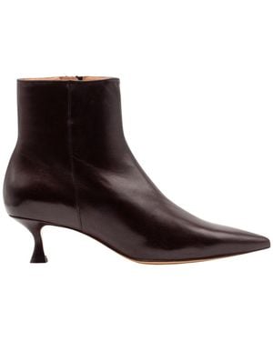 Mara Bini Heeled Boots - Marrone