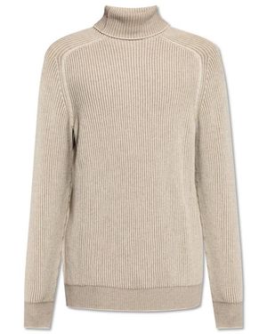 Sease Kaschmir Rollkragenpullover - Natur
