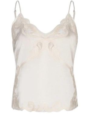 Dante 6 Tops ,Polyester Die Ligne Lace Camisole - Wit