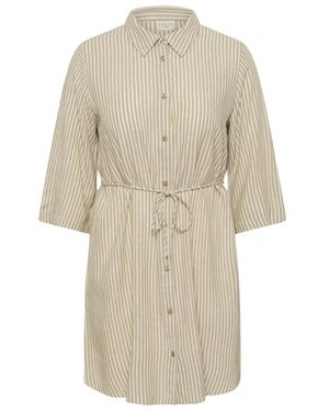Kaffe Shirt Dresses - Neutro