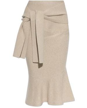 Jacquemus Midi Skirts - Neutro