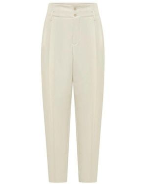 Alberta Ferretti Tapered Trousers - Neutro