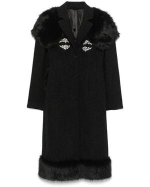 コート SIMONE ROCHA SINGLE-BREASTED WOOL AND NYLON COAT Simone Rocha Coats for Women | Online Sale up to 72% off | Lyst