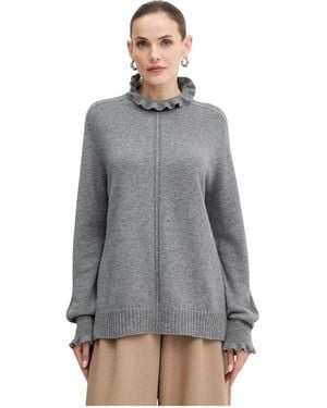 Twinset Cashmere-Blend Trui - Grijs