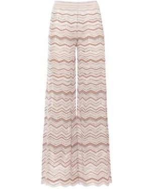 D.exterior Wide Trousers - Neutro