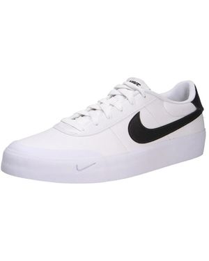 Nike Herren Trendiger Court Shot Sneaker - Weiß
