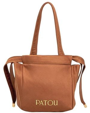 Patou Tote Bags - Marrone