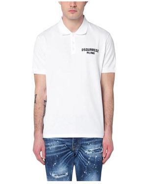 DSquared² Polo Shirts - Blanco