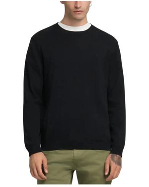 Replay Round-Neck Knitwear - Negro
