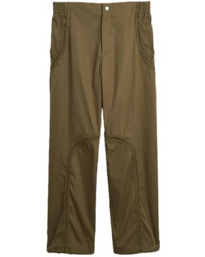 J.L-A.L Straight Trousers - Verde