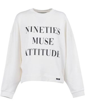 Elisabetta Franchi Sweatshirts - Wit