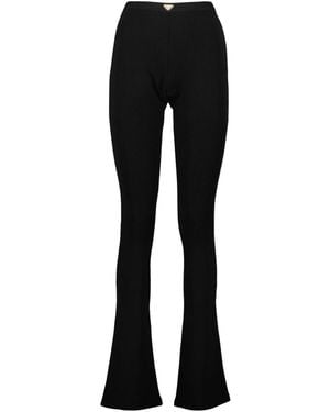Prada Wide Trousers - Black