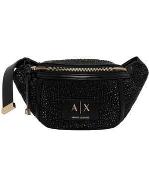 ARMANI EXCHANGE Mini-Gürteltasche - Schwarz