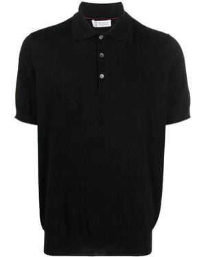 Brunello Cucinelli Polo Shirts - Negro