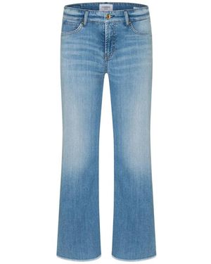 Cambio Jeans ,Blauw ,Denim Boot-Cut Jeans