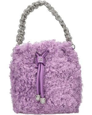 La Carrie Bucket Bags - Purple