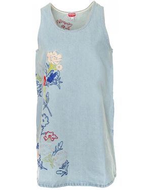 KENZO Sleeveless Tops - Blauw