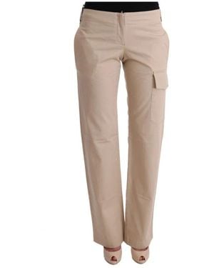 Ermanno Scervino Wide Trousers - Natural
