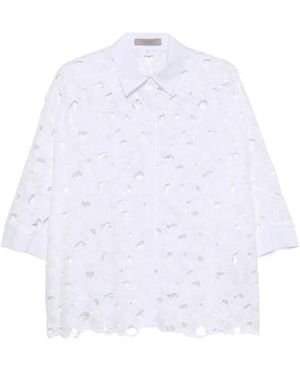 D.exterior Overhemden ,Wit ,Shirts