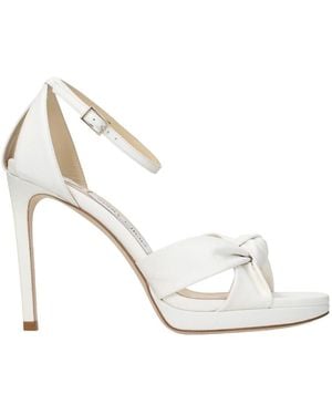 Jimmy Choo Rosie 100 Sandale - Weiß