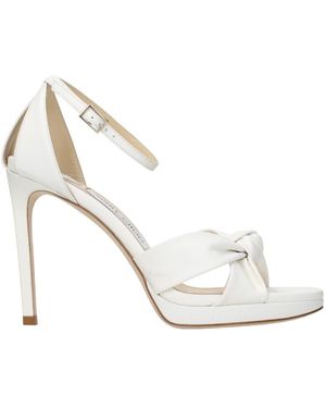 Jimmy Choo Rosie 100 Sandal - Wit