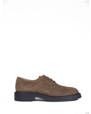 Tod's Derby-Schuhe Aus Wildleder - Braun
