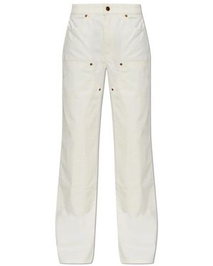Balmain Straight-Leg Jeans - Weiß