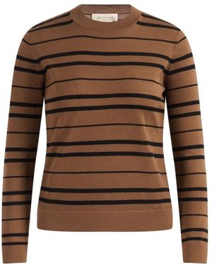 Max Mara Mmltempo Gebreid Vest - Bruin