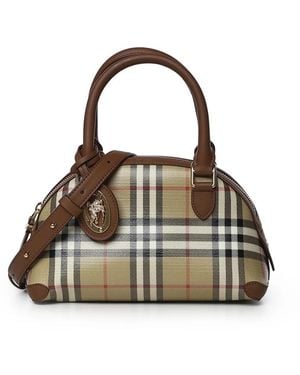 Burberry Tassen ,Veelkleurig ,Handbags - Bruin
