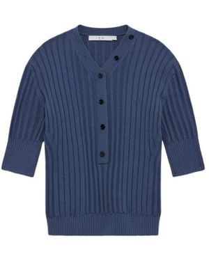 IRO V-Neck Knitwear - Blue