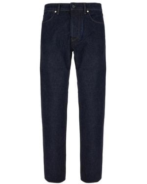 Stone Island Straight Jeans - Bleu