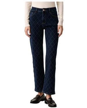 GAUDI Jeans ,Blauw ,Katoen Straight Jeans