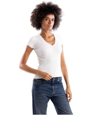 Marella V-Neck Knitwear - Bleu