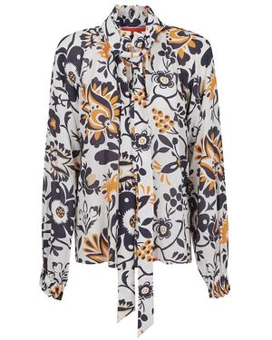 La DoubleJ Overhemden ,Veelkleurig ,Cerere Elegante Blouse - Wit